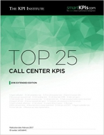 Top 25 Call Center KPIs: 2016 Extended Edition (Top KPIs) (Volume 36)